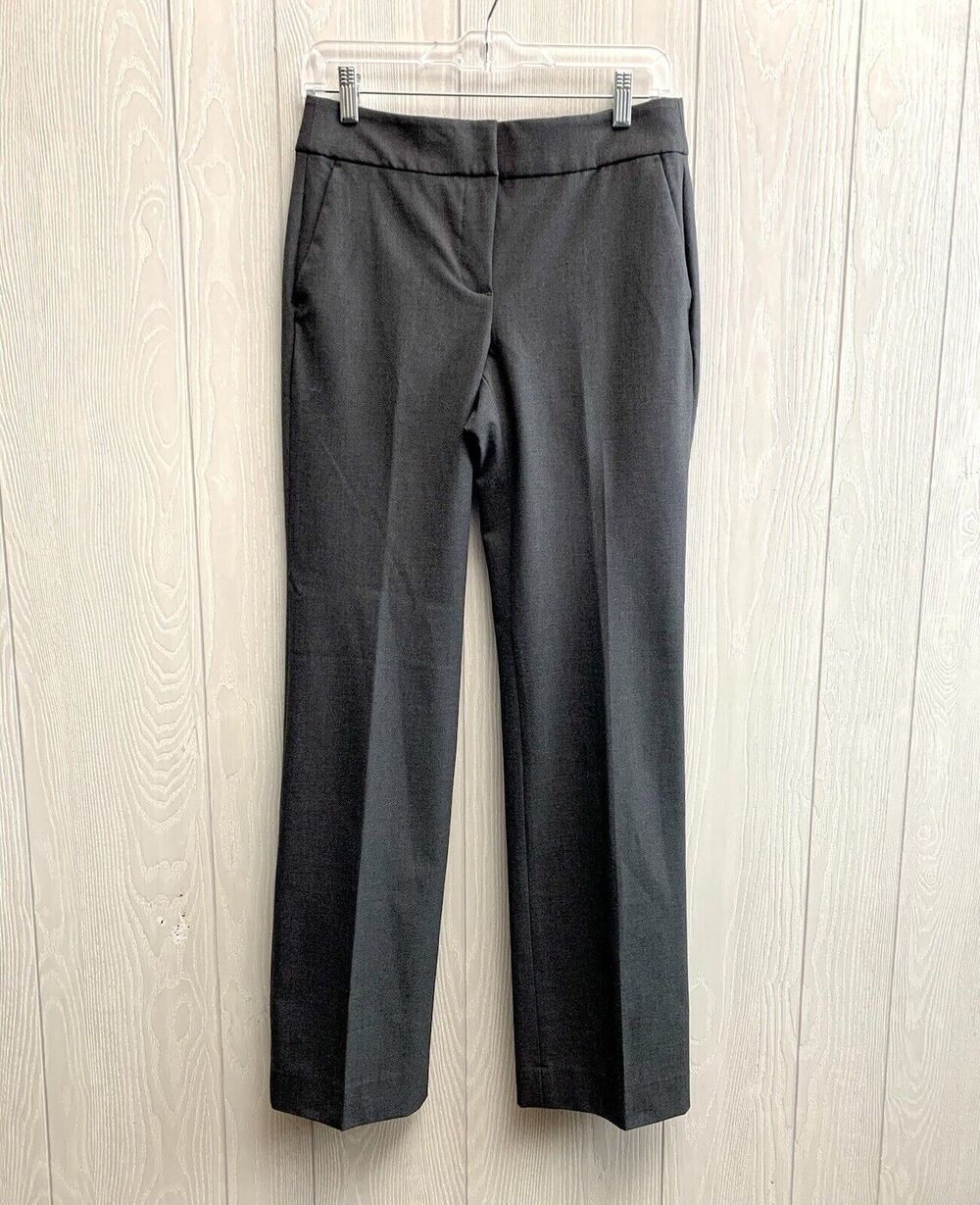 J. Crew Gray Straight Leg Pants Size 2 NWT